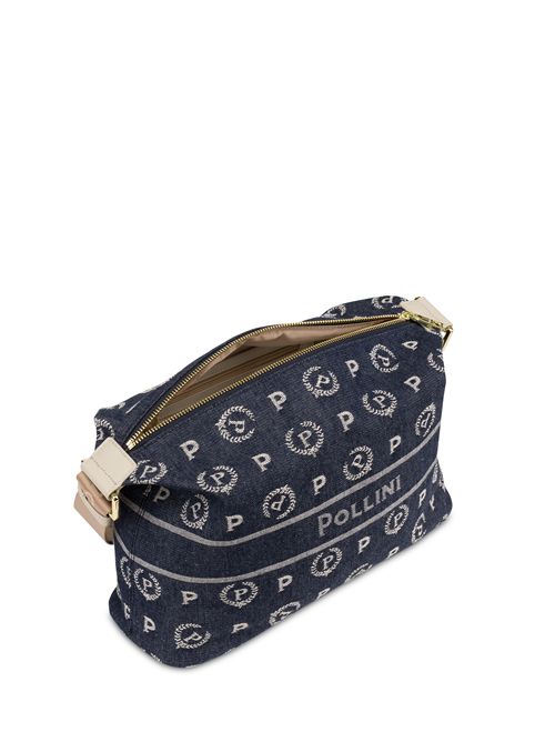 Hobo Bag Heritage Marina In Denim Blu/avorio POLLINI | TE8400PP02Q6G/75A